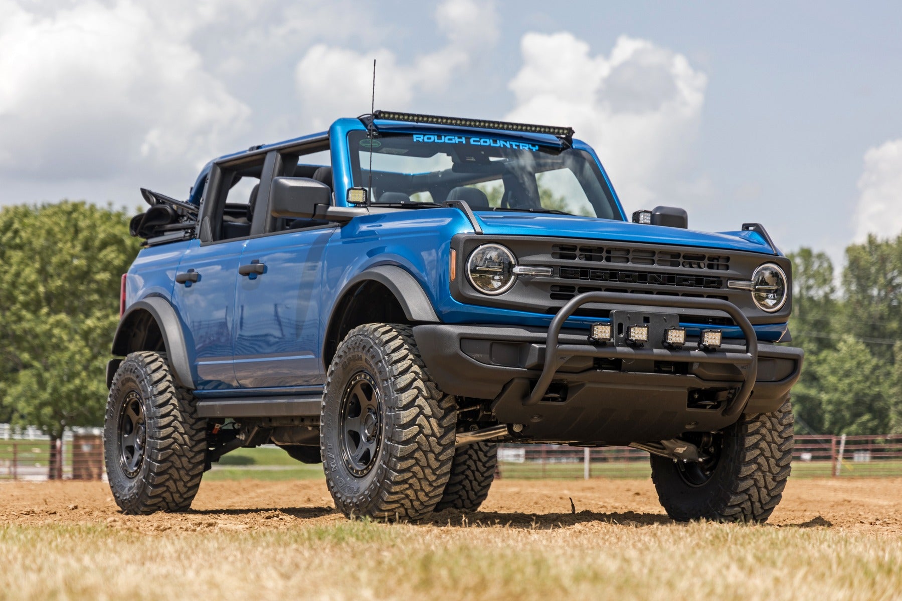 Rough Country | Roof Rail | SR2 Aluminum Rail 21-Up Ford Bronco 4WD Rough Country | 52002