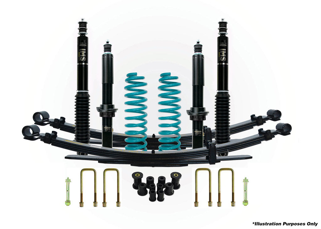 DOBINSONS | 1.6"-3.0" IMS Suspension Lift Kit for Toyota Hilux Vigo Dual Cab 3.0L TD / 4.0L V6 | DSSKITIMS76