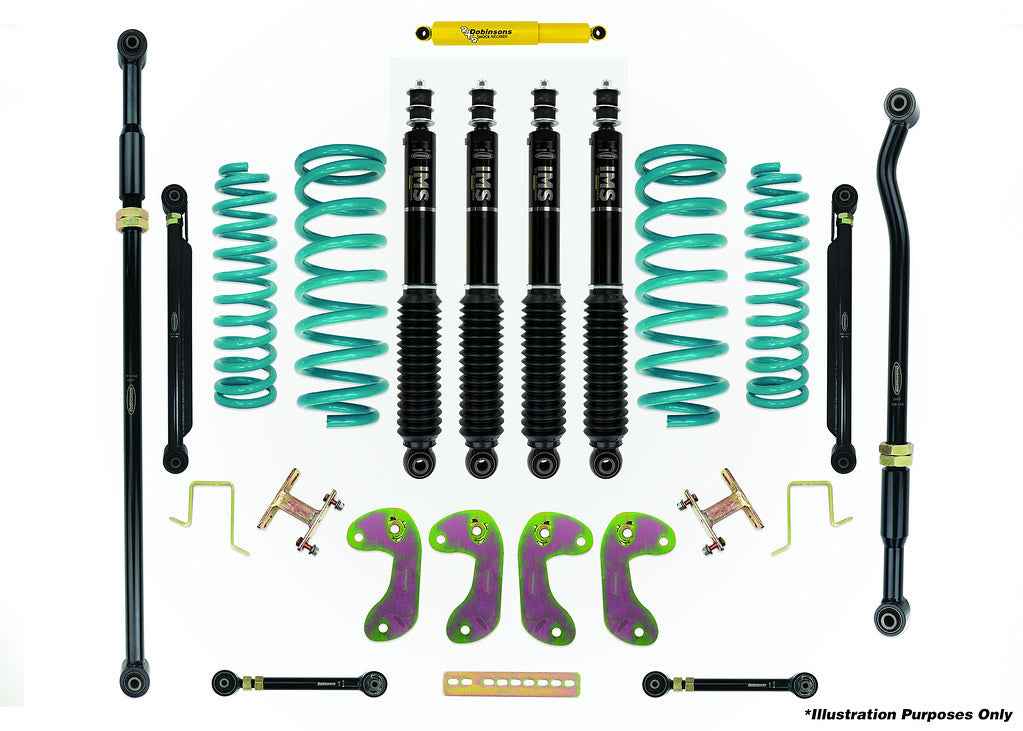 DOBINSONS | 4.0" IMS Lift Kit for Toyota Land Cruiser 80 Series | DSSKITIMS5
