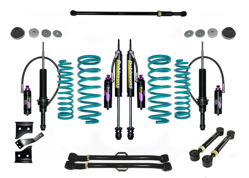 DOBINSONS | 3-3.5" MRR 3-Way Adjustable Lift Kit For Nissan Navara D23 2014 On | DSSKITMRA1233