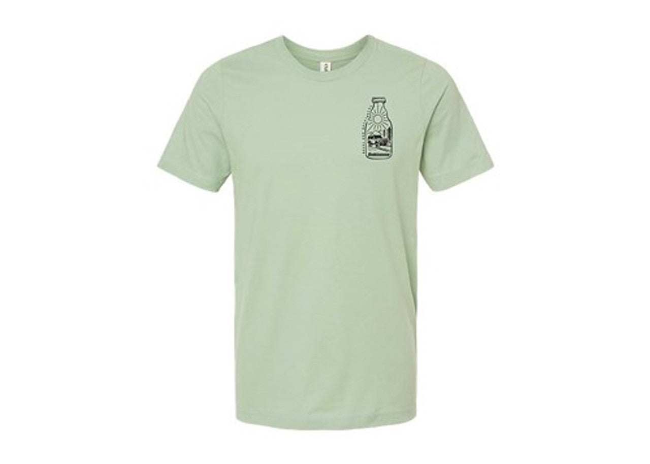 DOBINSONS | Beers and Backtracks Pacific Green / 76 Series Land Cruiser T-Shirt | PG00-2339