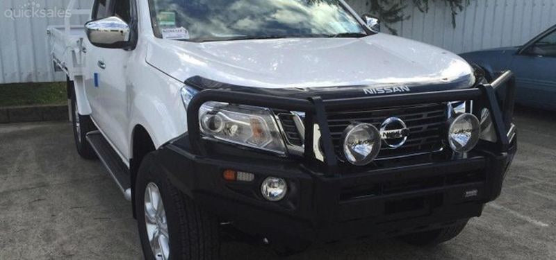 DOBINSONS | BULL BAR BLACK DELUXE FOR NISSAN NAVARA/FRONTIER D23/NP300 2015-2020 | BU45-3700