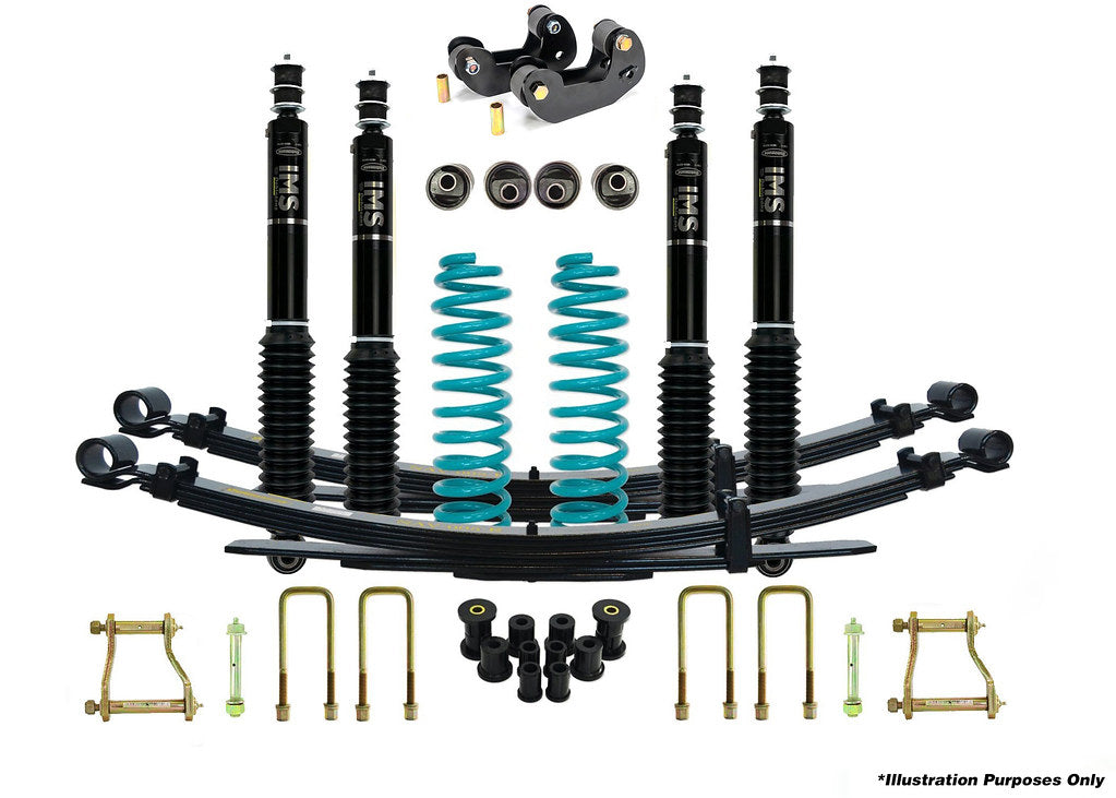 DOBINSONS | 4x4 3"-4" IMS Suspension Kit for Toyota Landcruiser 78/79 Series | DSSKITIMS0012