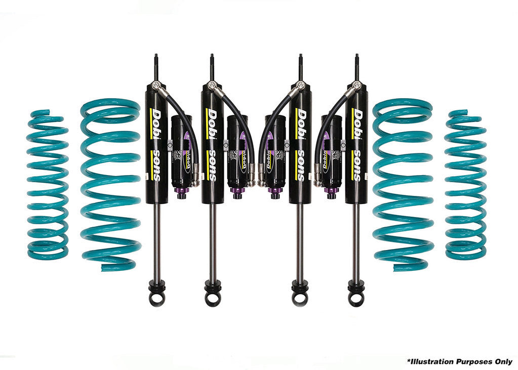 DOBINSONS | 1.75" up to 2.5" MRR 3-way Adjustable Lift Kit for Toyota Land Cruiser 80 Series 1990-97 (Build Your Kit) | DSSKITMRA3