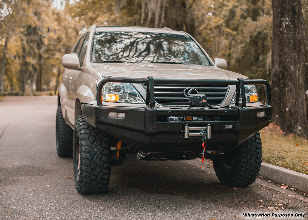 DOBINSONS | BULL BAR CLASSIC BLACK FOR TOYOTA PRADO 120 SERIES | BU59-3511