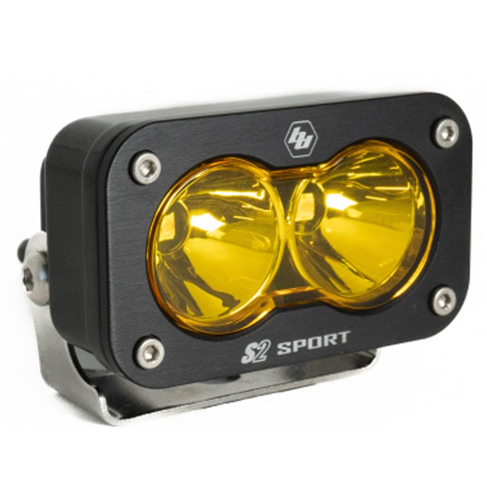 Baja Designs | Work Lights | LED Work Light Baja Amber Lens Spot Pattern Each S2 Sport Baja Designs | 540011