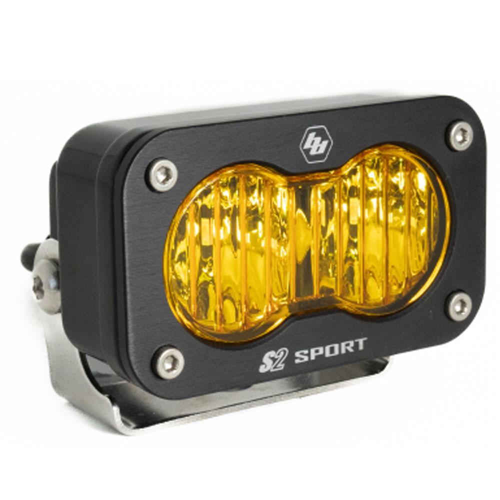 Baja Designs | Work Lights | LED Work Light Baja Amber Lens Wide Cornering Pattern Each S2 Sport Baja Designs | 540015