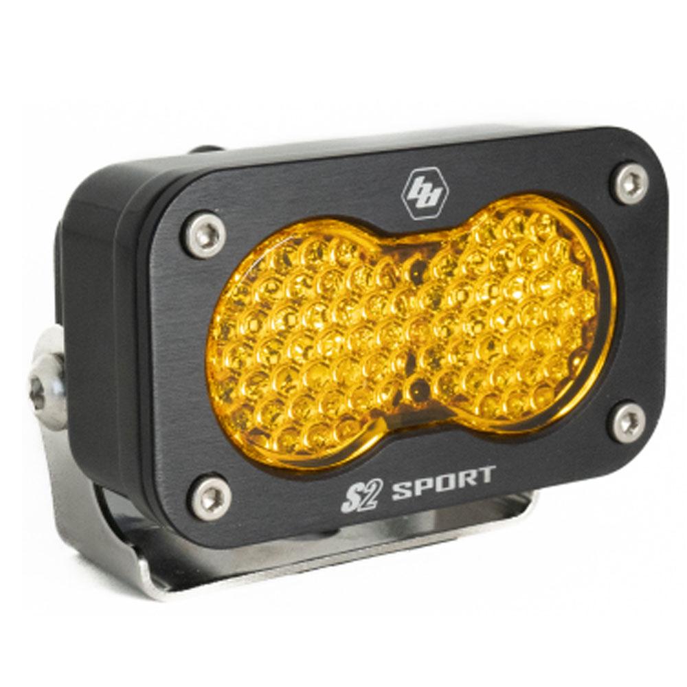 Baja Designs | Work Lights | LED Work Light Baja Amber Lens Work/Scene Pattern Each S2 Sport Baja Designs | 540016
