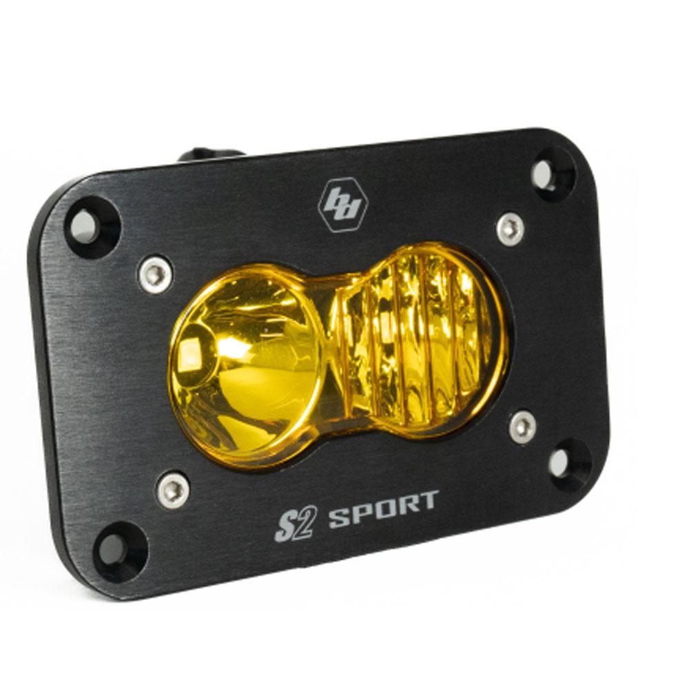 Baja Designs | LED Light Pods | S2 Sport LED Driving/Combo Baja Amber Flush Mount Baja Designs | 541013