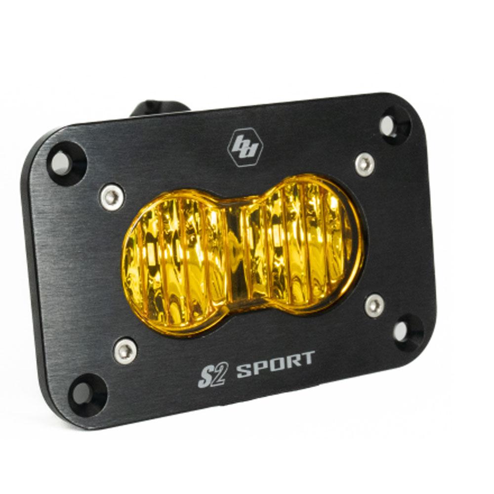 Baja Designs | LED Light Pods | S2 Sport LED Wide Cornering Baja Amber Flush Mount Baja Designs | 541015