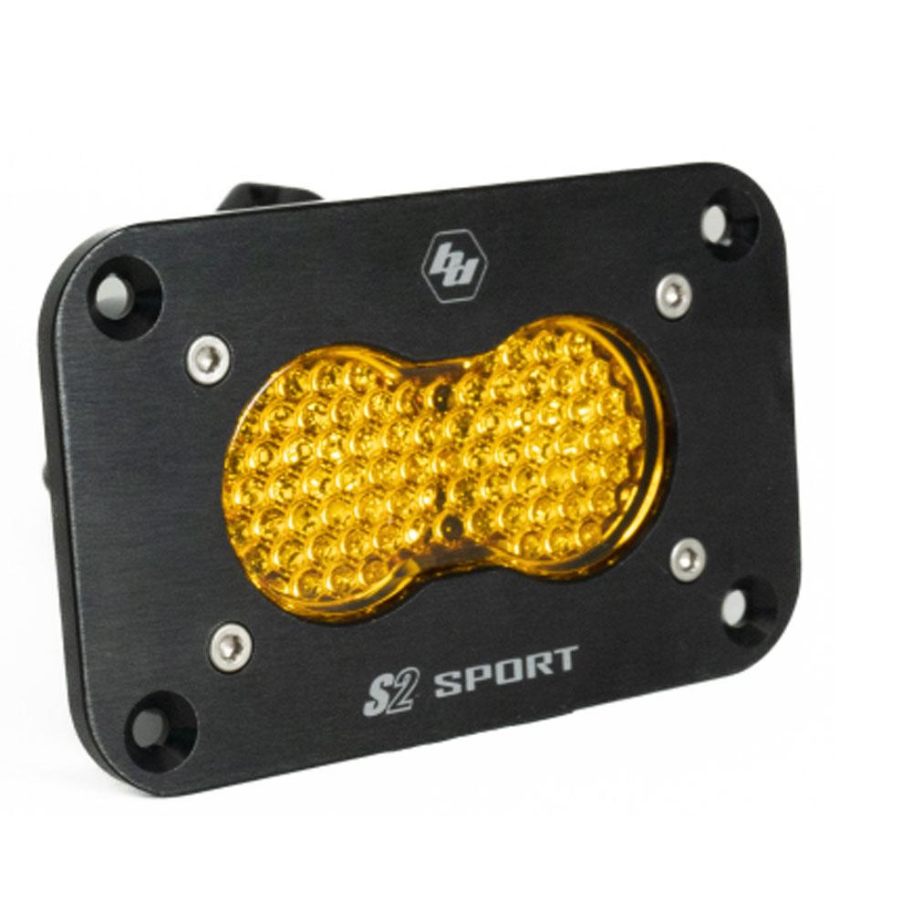 Baja Designs | Work Lights | LED Work Light Baja Amber Lens Work/Scene Pattern Flush Mount Each S2 Sport Baja Designs | 541016