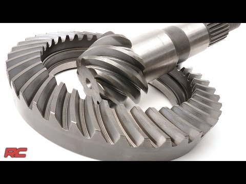 Rough Country | Dana Ring & Pinion | Dana 44 Ring and Pinion Set 5.13 Ratio Jeep Wrangler JK Front Axle Rough Country | 54451312A