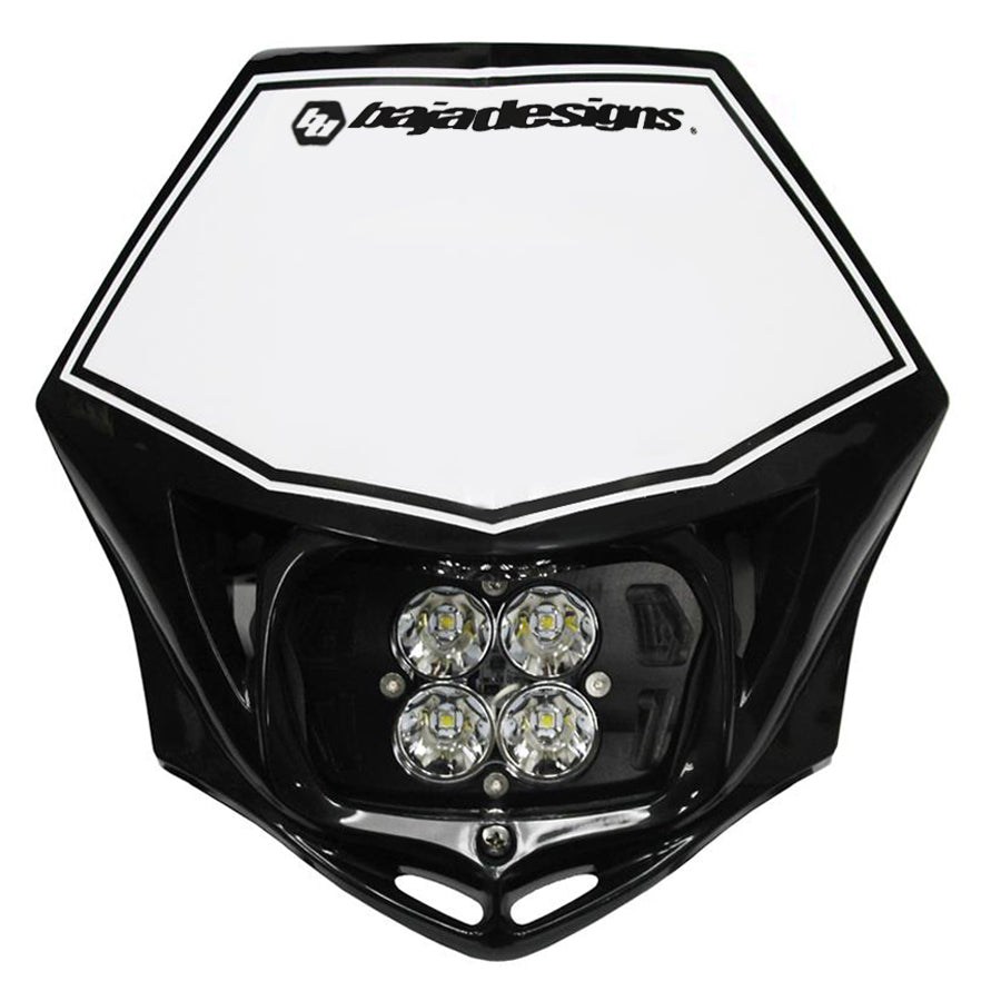Baja Designs | Headlight Kit | Motorcycle Race Light LED AC Black Squadron Sport Baja Designs | 557001BKAC