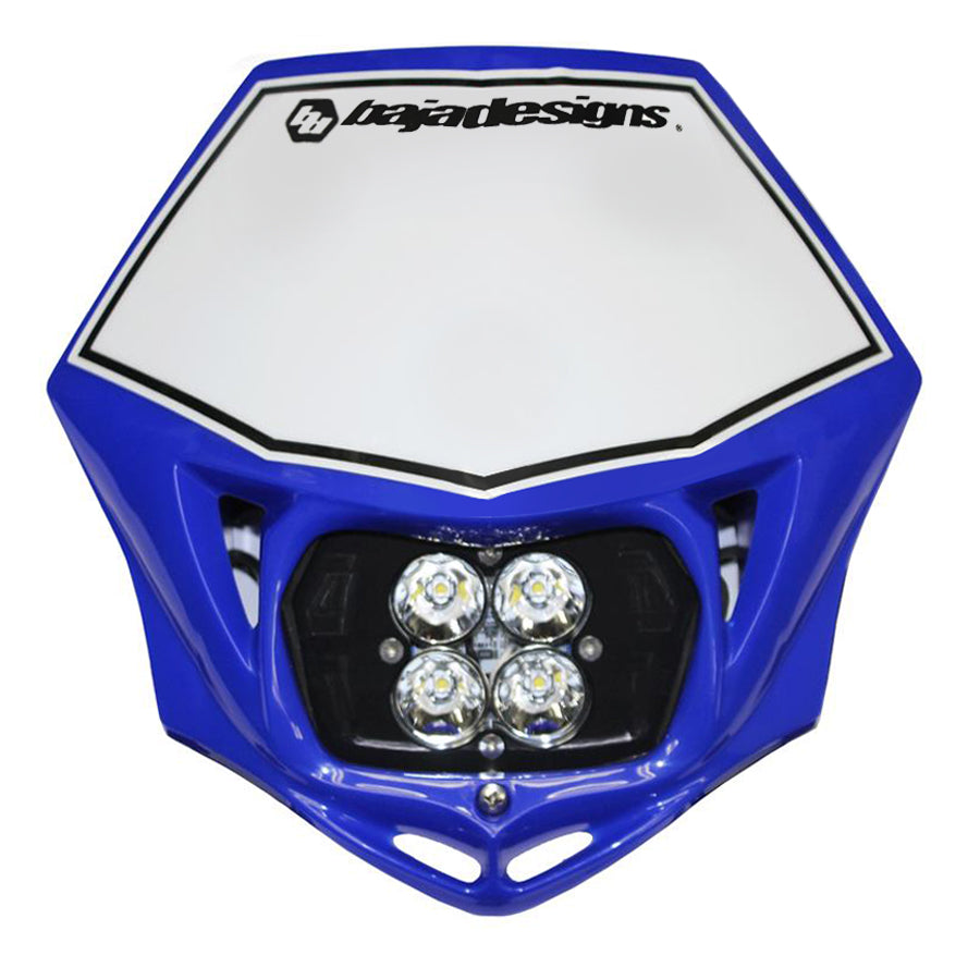 Baja Designs | Headlight Kit | Motorcycle Race Light LED AC Blue Squadron Sport Baja Designs | 557001BUAC
