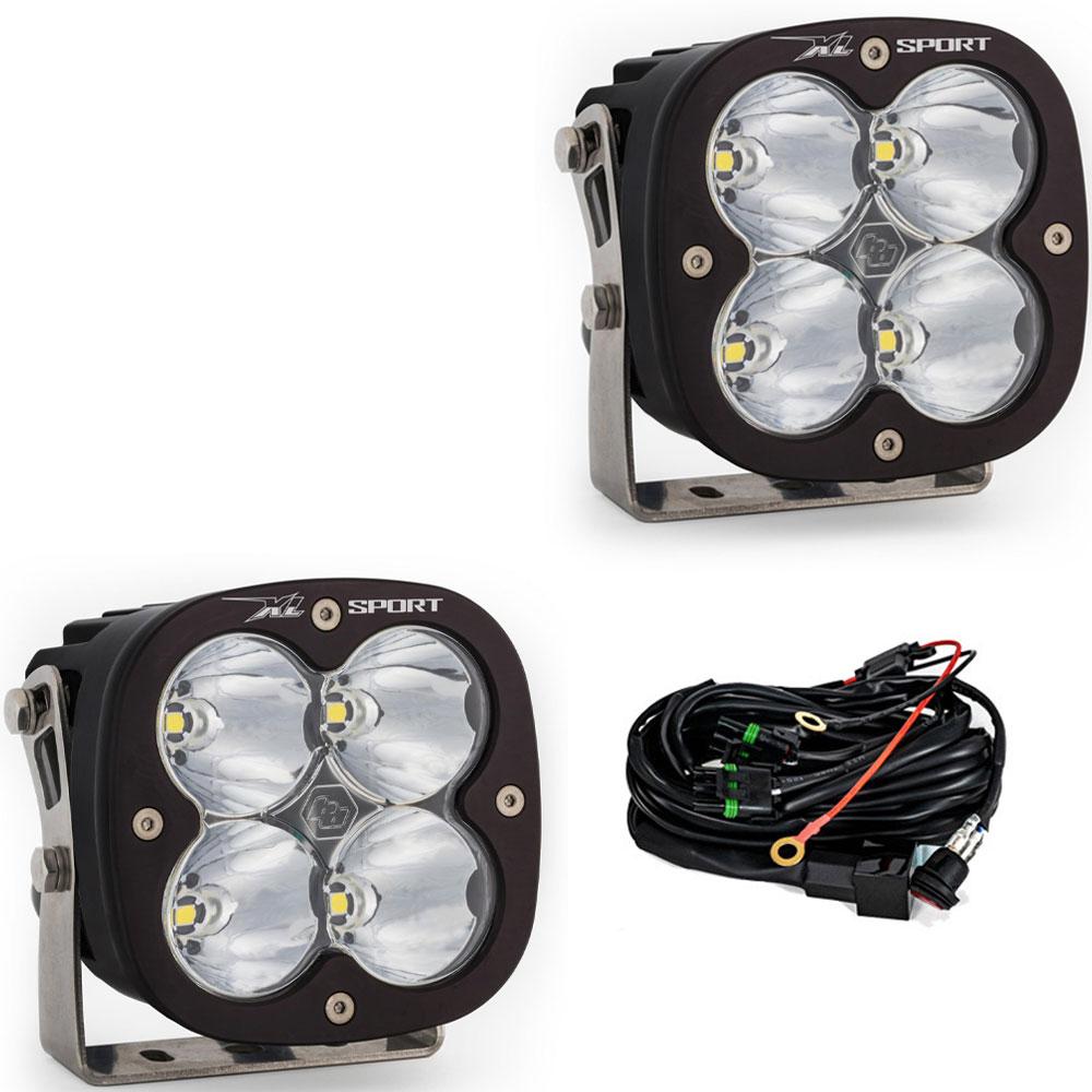 Baja Designs | LED Light Pods | LED Light Pods High Speed Spot Pattern Pair XL Sport Series Baja Designs | 567801