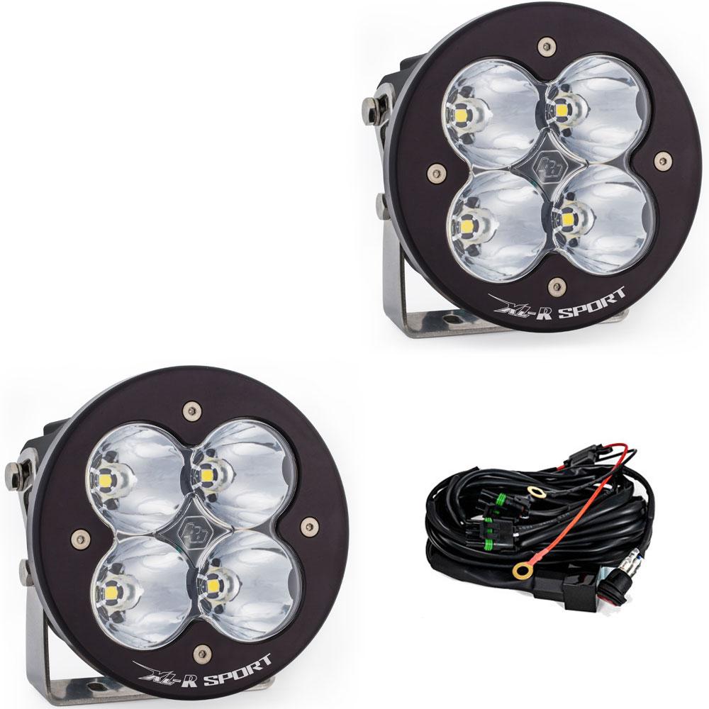 Baja Designs | LED Light Pods | LED Light Pods High Speed Spot Pattern Pair XL R Sport Series Baja Designs | 577801