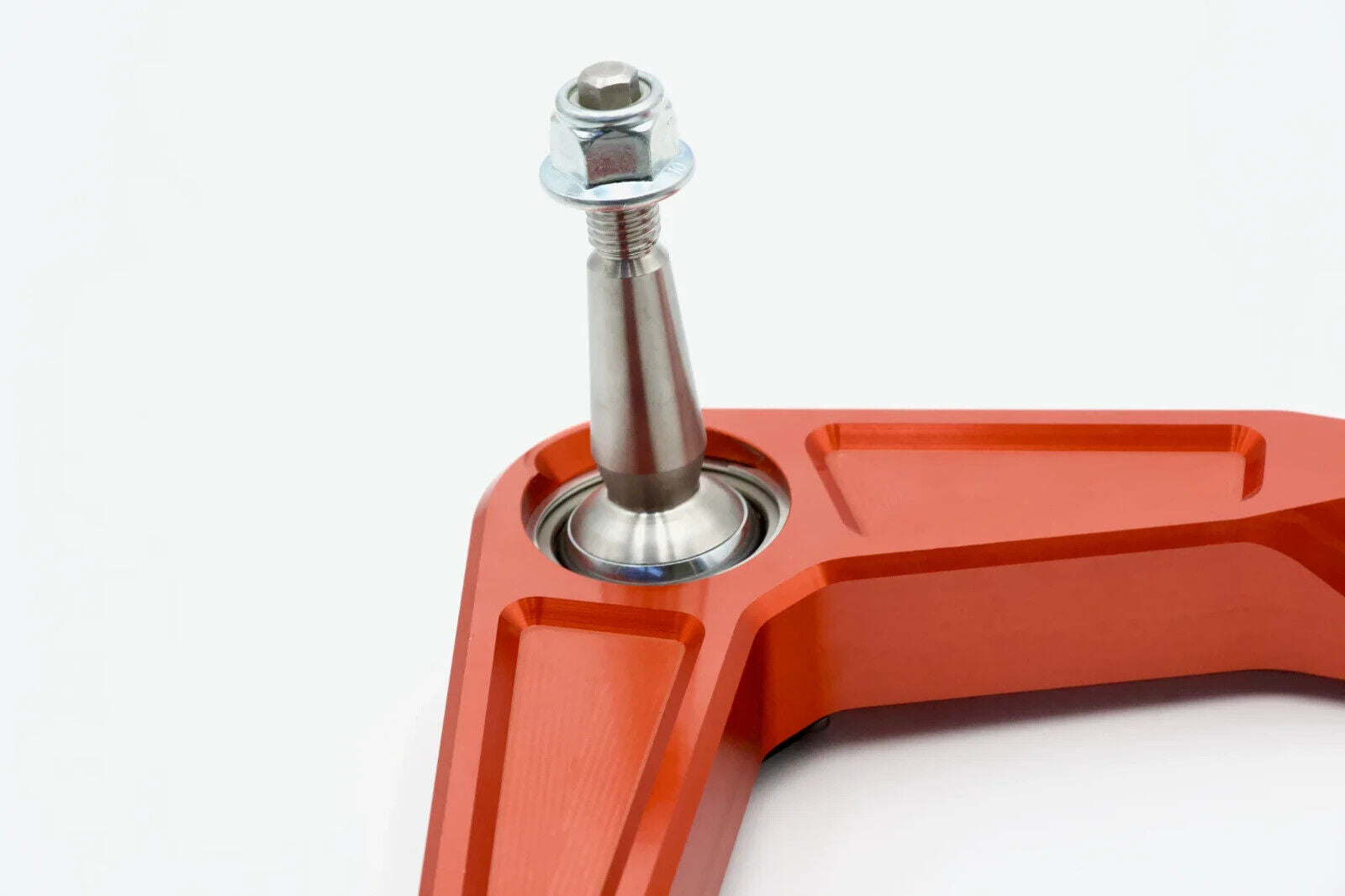 Elevate | UPPER CONTROL ARM | Elevate Orange Billet Uniball UCA, 2010+ Raptor | EHP1001OR