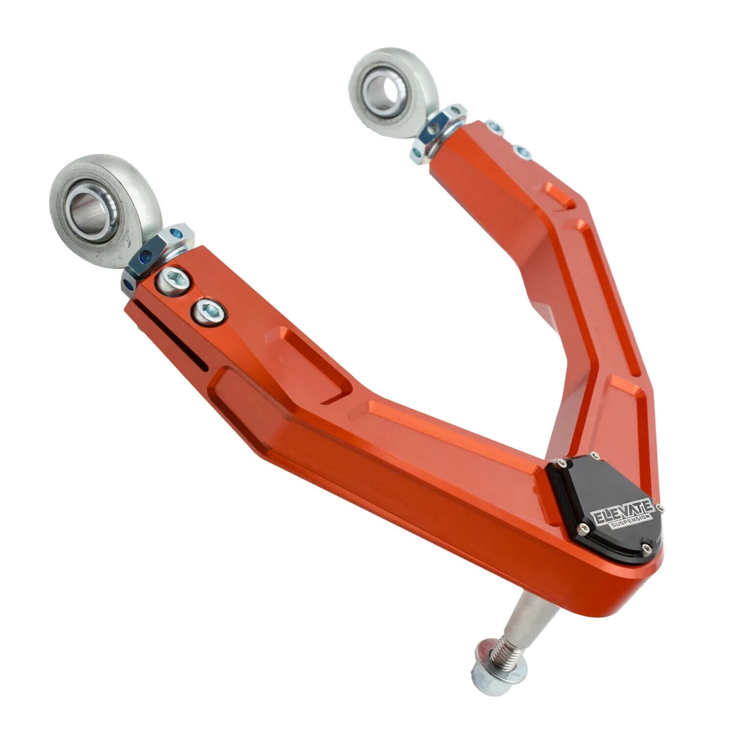 Elevate | UPPER CONTROL ARM | Elevate Orange Billet Uniball UCA, 2021+ Raptor