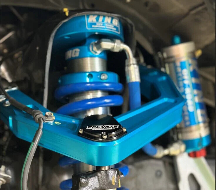 Elevate | UPPER CONTROL ARM | 05+Toyota Tacoma Blue Billet Uniball UCA Kit 2/4WD