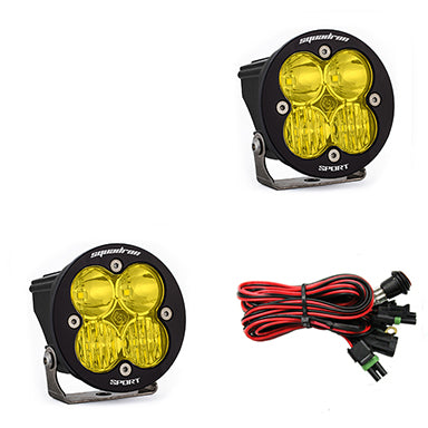 Baja Designs | LED Light Pods | LED Light Pods Amber Lens Driving/Combo Pair Squadron R Sport Baja Designs | 587813