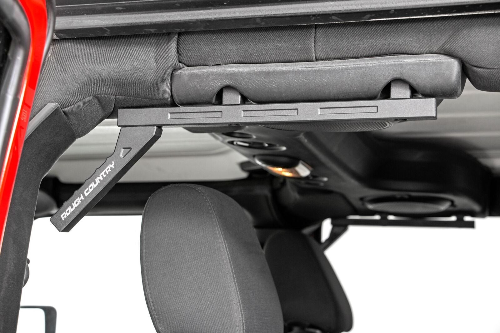 Rough Country | Grab Handles | Jeep Aluminum Grab Handle Set 07-18 Wrangler JK Rough Country | 6509