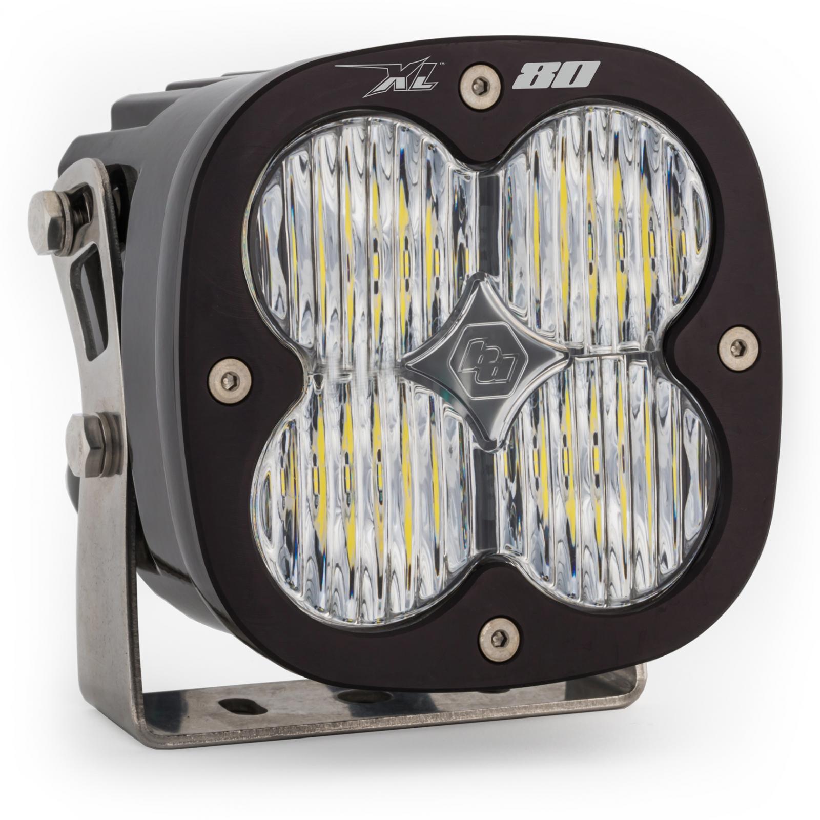 Baja Designs | LED Light Pods | LED Light Pods Clear Lens Spot Each XL80 Wide Cornering Baja Designs | 670005