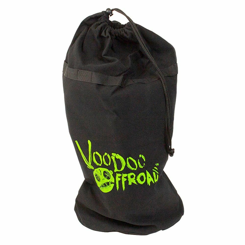 Voodoo Offroad | RP-ROPE PRODUCTS | 2.0 Santeria Series 7/8" x 20 ft Kinetic Recovery Rope with Rope Bag for Truck and Jeep - Green | 1300001A