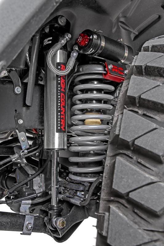 Jeep Front Adjustable Vertex Shocks 18-20 Wrangler JL Rough Country
