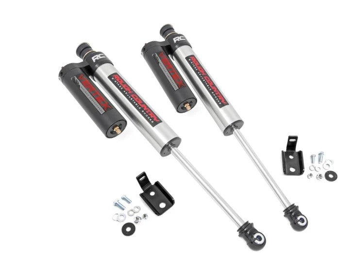 Jeep Front Adjustable Vertex Shocks 07-18 Wrangler JK Rough Country