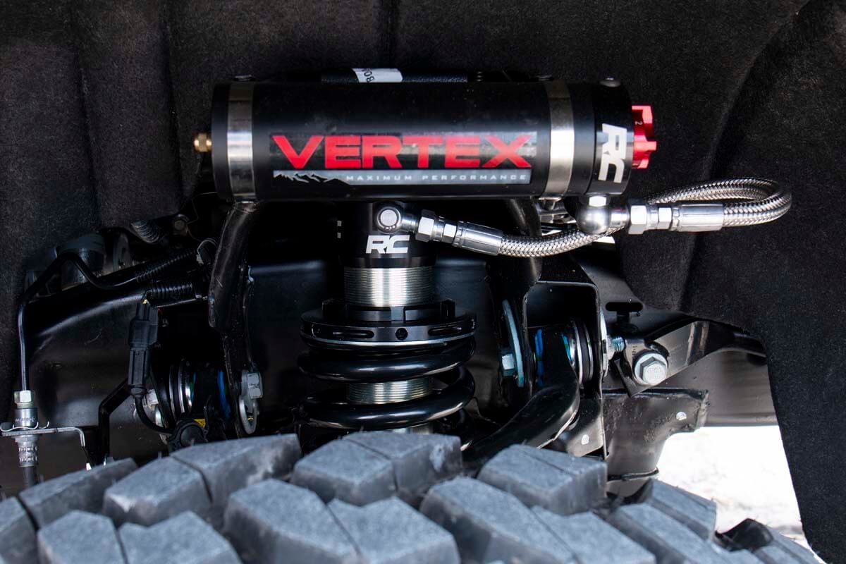 Rough Country | Shock Absorber | GM Front Adjustable Vertex Coilovers (07-18 Silverado/Sierra 1500 For 2.0 Inch Lifts) Rough Country | 689016