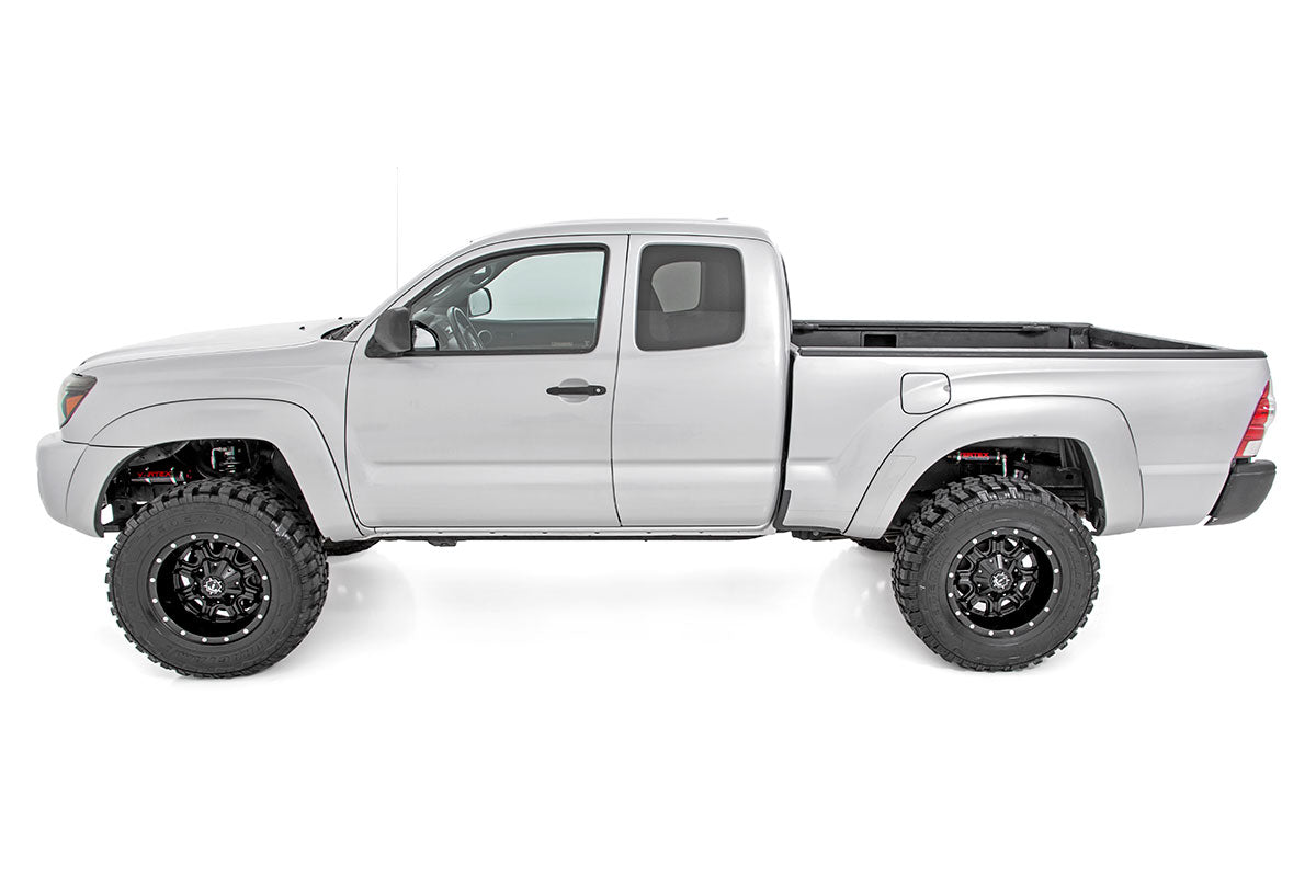 Rough Country | Shock Absorber | Toyota Tacoma (05-20) Rear Adjustable Vertex Shocks (Pair) 6.0 Inch Lifts) Rough Country | 699014