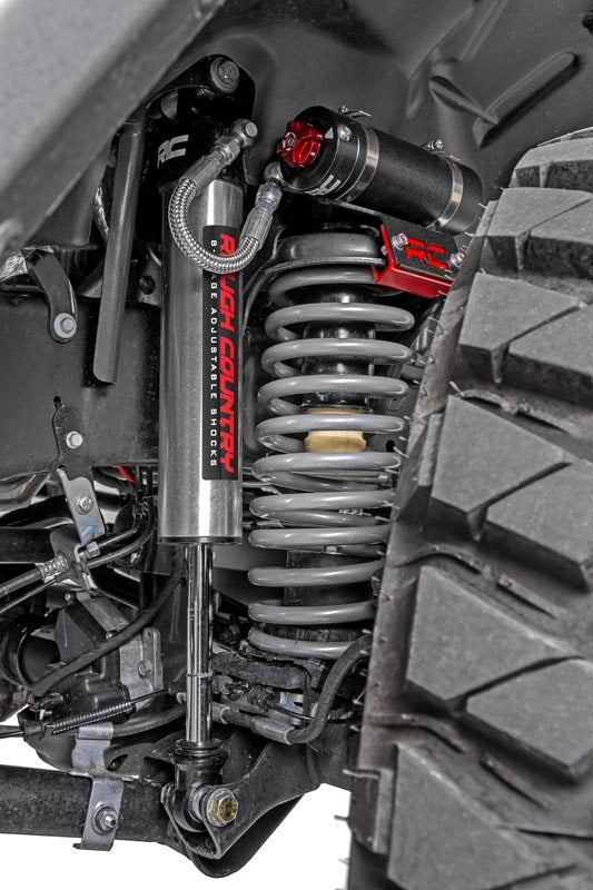 Rough Country | Shock Absorber | Vertex 2.5 Adjustable Rear Shocks 6 Inch 20-Up Jeep Gladiator JT/18-22 Wrangler JL Rough Country | 699024