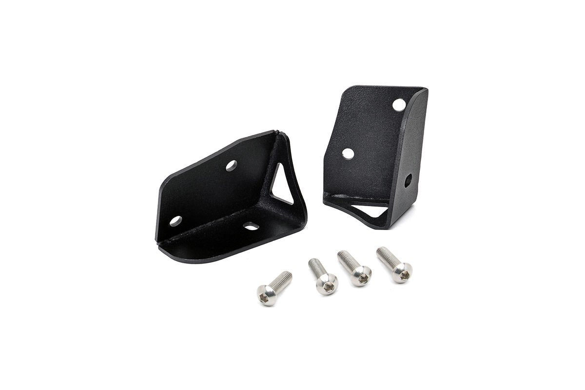 Rough Country | Mounting Brackets(Lighting) | Jeep Lower Windshield Light Mounts 07-18 Wrangler JK For Rough Country 70903, 70903BL, 70804 Rough Country | 70044