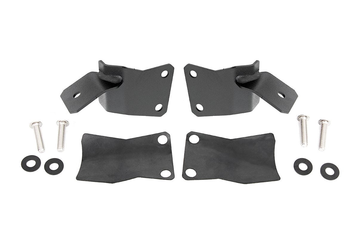 Rough Country | A Pillar Light Mount | Jeep Lower A-Pillar Light Mounts 97-06 Wrangler TJ Rough Country | 70046