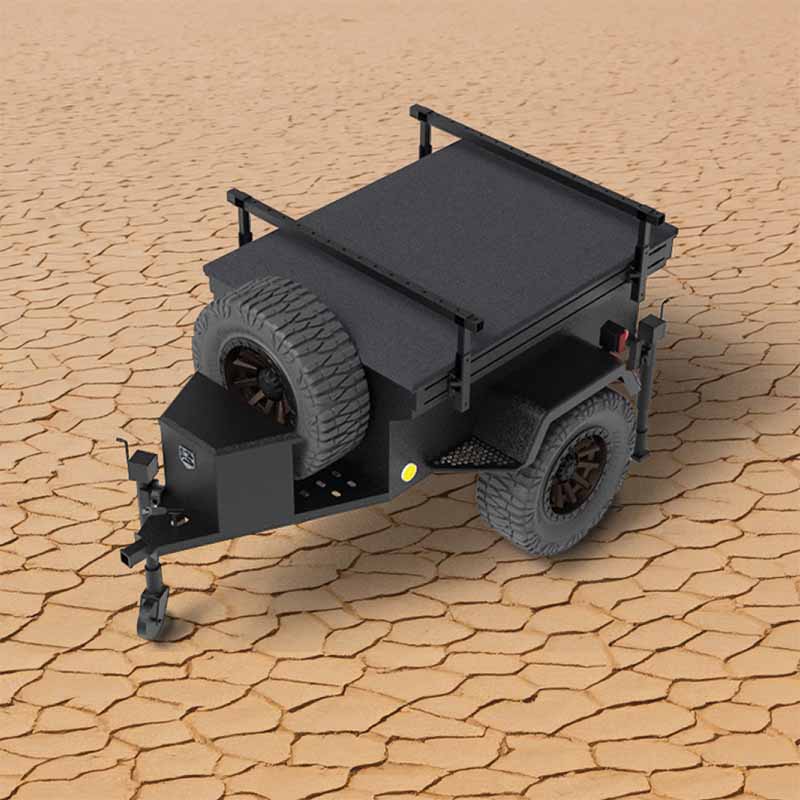 OVS | Trailer | Off Road Trailer - Military Style With Full Articulating Suspension | 70100010