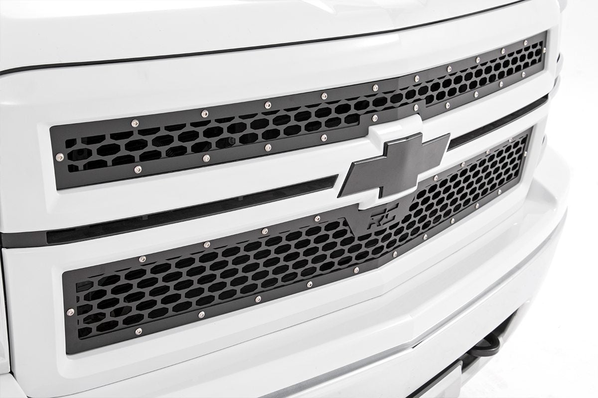 Rough Country | Grilles | Mesh Grille 14-15 Silverado 1500 Rough Country | 70101