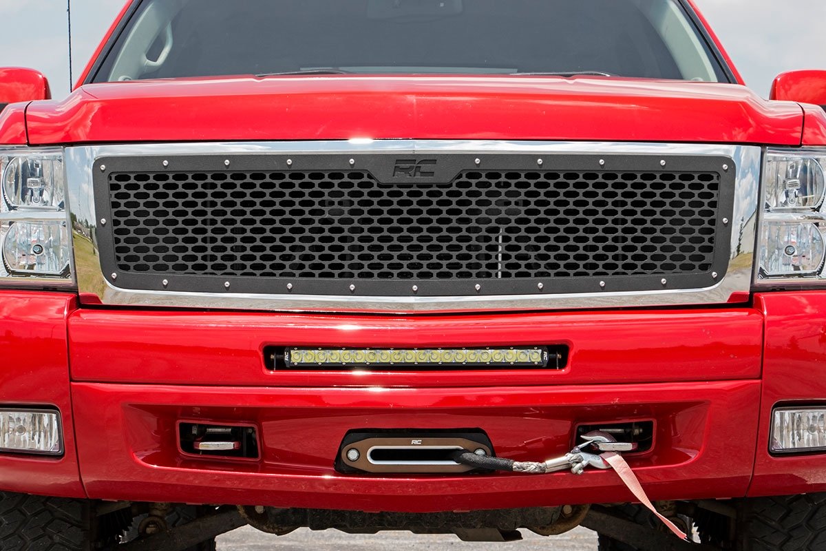 Rough Country | Grilles | Chevrolet Mesh Grille 07-13 Silverado 1500 Rough Country | 70194