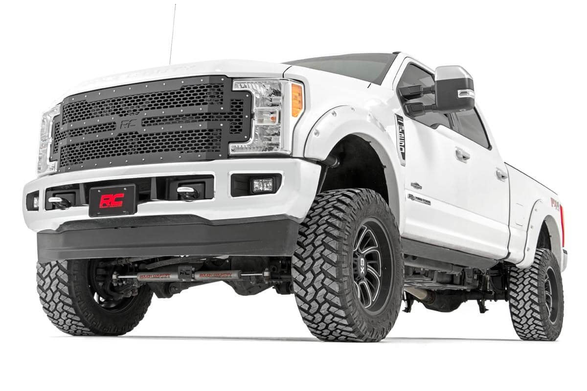 Rough Country | Grilles | Ford Mesh Grille 17-19 Super Duty Rough Country | 70213
