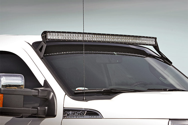 Rough Country | LED Light Bars | Ford 54 Inch Curved LED Light Bar Upper Windshield Mounts 99-16 F-250/F-350 Super Duty Rough Country | 70516