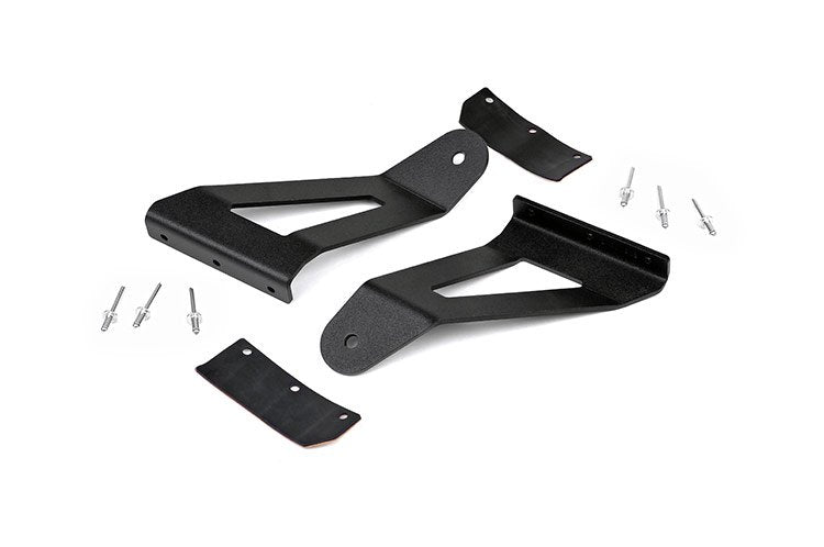 Rough Country | LED Light Bars | Jeep 50 Inch Curved LED Light Bar Upper Windshield Mounts 84-01 XJ Cherokee Rough Country | 70517