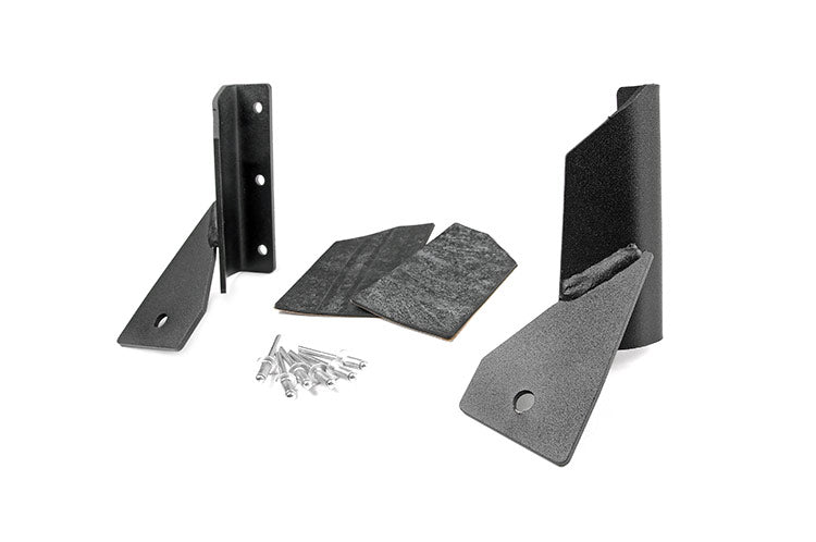 Rough Country | Mounting Brackets(Lighting) | Jeep Lower Windshield Light Mounts 84-01 XJ Cherokee Rough Country | 70525