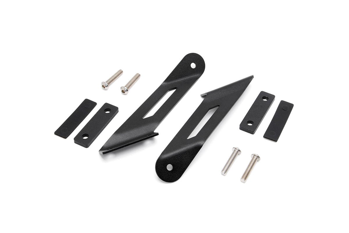 Rough Country | Mounting Brackets(Lighting) | Jeep 20 Inch LED Hood Mounts 07-18 Wrangler JK Rough Country | 70533