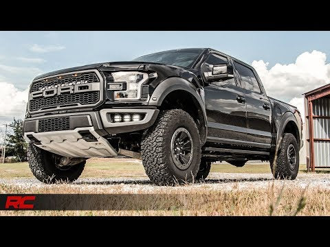 Rough Country | Grilles | Ford 30 Inch LED Hidden Grille Kit w/Black Series DRL 17-20 Ford F-150 Raptor Rough Country | 70701BLDRL