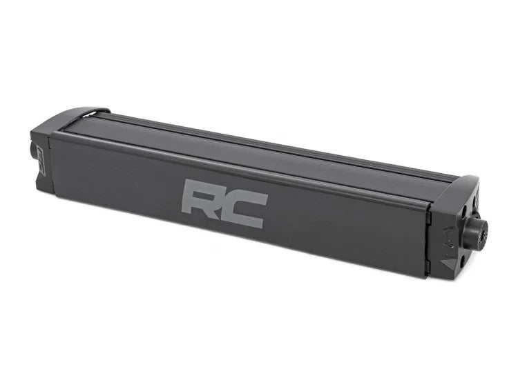 Rough Country | LED Light Bars | 12 Inch CREE LED Light Bar Single Row Black Series w/Cool White DRL Rough Country | 70712BLDRL