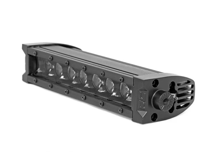 Rough Country | LED Light Bars | 8 Inch CREE LED Light Bar Black Series w/Cool White DRL Rough Country | 70718BLDRL