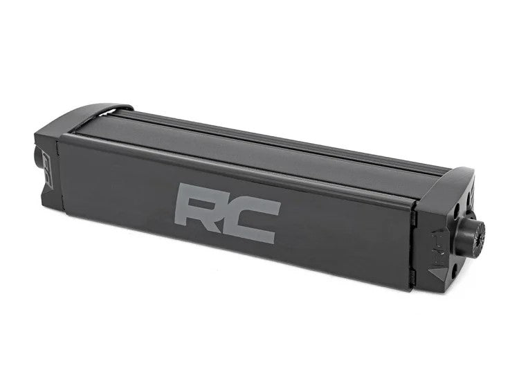 Rough Country | LED Light Bars | 8 Inch CREE LED Light Bar Single Row, Pair Black Series w/Cool White DRL Rough Country | 70728BLDRL