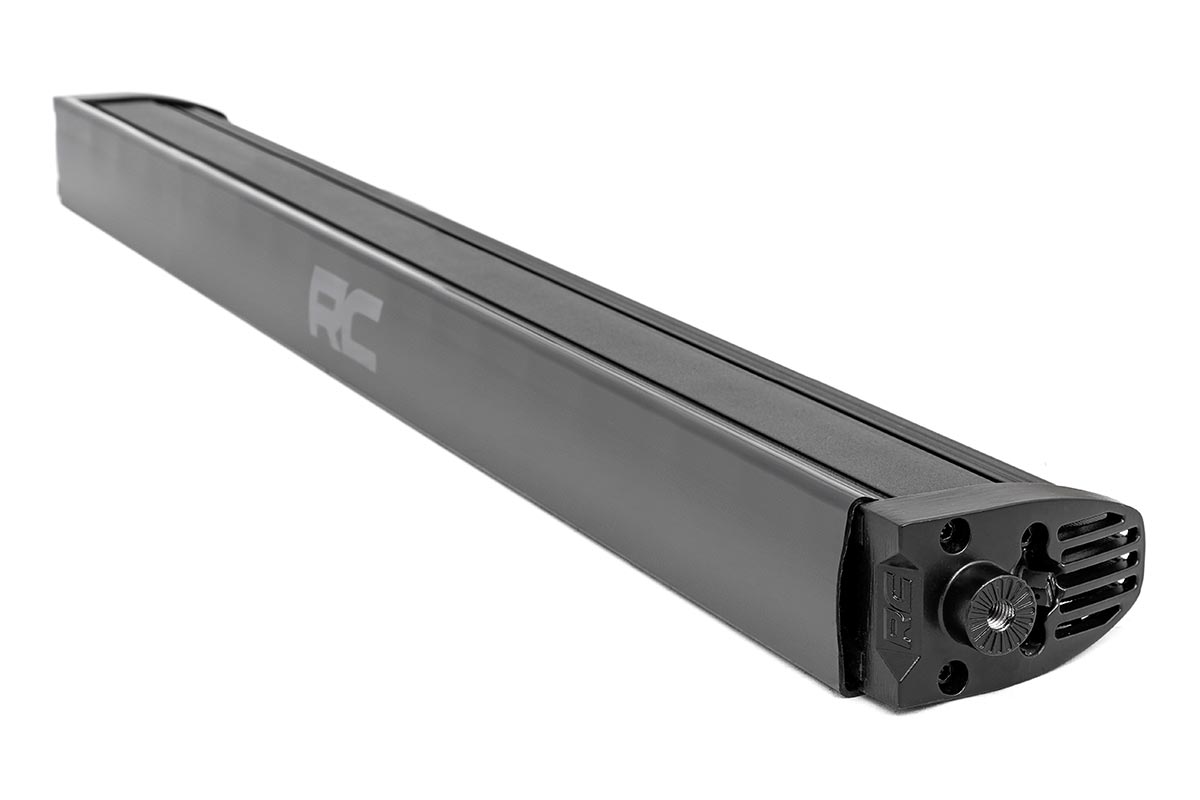 Rough Country | LED Light Bars | 30 Inch CREE LED Light Bar Single Row Black Series w/Cool White DRL Rough Country | 70730BLDRL