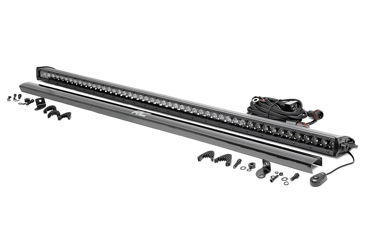50 Inch CREE LED Light Bar Single Row Black Series Rough Country