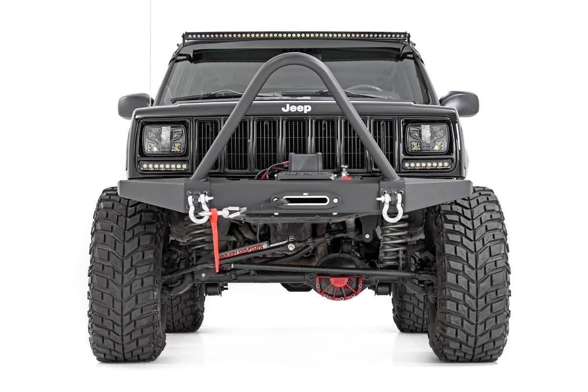 Rough Country | LED Light Bars | 50 Inch Straight CREE LED Light Bar Single Row Black Series Rough Country | 70750BL