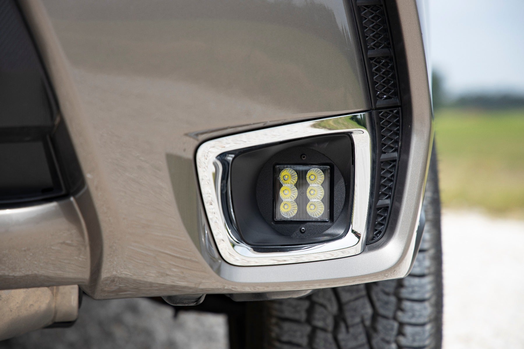 Rough Country | Fog Lights | Subaru Led Fog Light Kit Flood Beam For 14-18 Forester Rough Country | 70858